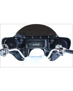 Hoppe HPKT-0035A Sportzilla Quick Detach Fairing w/ Speakers & Jenson FLSTC/F