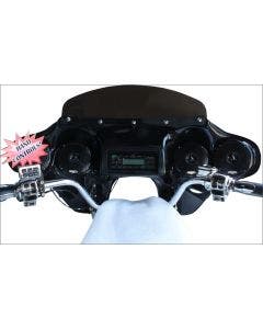 Hoppe HPKT-0031A Quadzilla Quick Detach Fairing Speakers FLD Handlebar Control