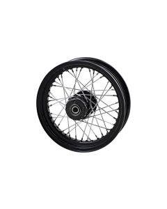 Drag Specialties Black Laced 40 Spoke Rear Wheel 16x3" Harley FLTR 02-07