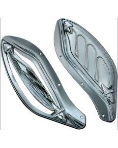 Kuryakyn Air Master Reflective Smoke Dragon Wing Deflectors Harley FLH/X 96-13 1117