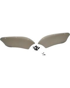 Memphis Shades Black Wind Deflectors for Memphis Shades Batwing Fairing