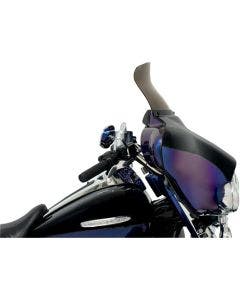Memphis Shades 9" Smoke Spoiler Batwing Windshield for Harley FLH/T 96-13 | Memphis Shades