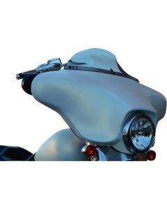 Klock Werks Flare Series Black Kerf Windshield Trim for Harley Batwing 14-20