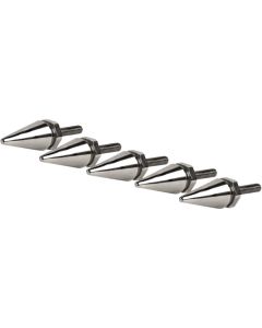 Pro Pad Polished Spike Style Windshield Mount Kit Harley Road Glide FLTR 04-13