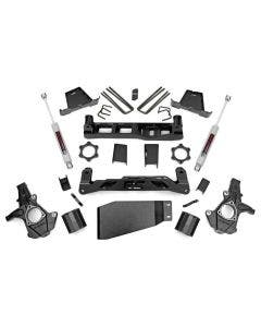 Rough Country 23630 6" Suspension Lift Kit N3 Shocks 07-13 Chevy GMC 1500 4WD