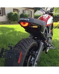 New Rage Cycles Rear Fender Eliminator w/ LED Signals 15-16 Ducati Scrambler 800