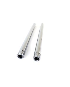 V-Twin 24-0056 Hard Chrome Fork Tube Set 4" Over Stock Harley FL FX WG 97-17