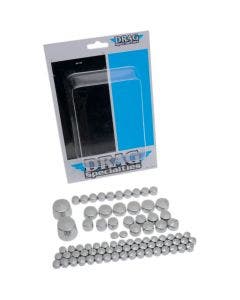 Drag Chrome Standard Engine Trans Primary Bolt Cover Kit Harley Softail 07-10