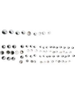 Drag Chrome Standard Engine Trans Primary Bolt Cover Kit Harley Sportster 86-03