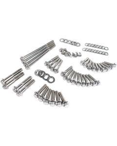 Feuling 3055 Stainless Primary Transmission Bolt Fastener Kit 06-17 Harley Dyna