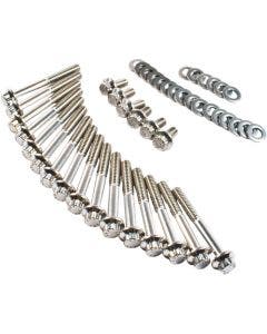 Feuling 3063 Stainless Primary Transmission Fastener Kit 04-17 Harley Sportster