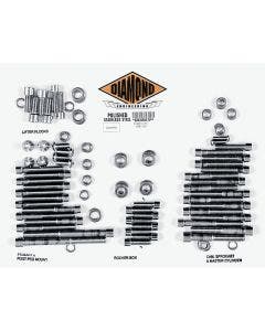 Diamond Engineering OEM Polished Stainless Steel Engine Bolt Kit Sportster 91-03