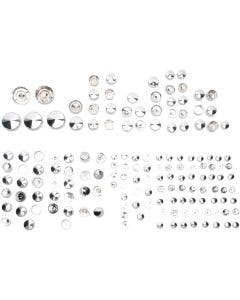 Drag Specialties Chrome Deluxe Engine Bolt Cover Kit For Harley Dyna FXD 06-17 