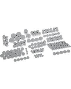 Drag Chrome Deluxe Engine Primary Transmission Bolt Cover Kit Harley FL/FXST 00-08