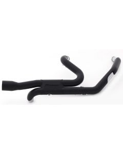 Rinehart Slimline Black Duals Header W/ Baffles 09-16 Touring 4"/4.5" RH Mufflers