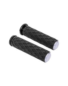 Arlen Ness 500-005 Chrome Diamond Cable Grips 4 Harley 80-21 Models