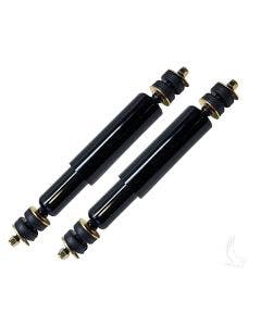 RHOX SPN-0101 Black Replacement Rear Shock Set Pair (2) for EZGO Golf Cart 94-Up