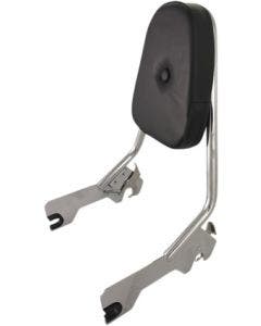 Motherwell MWL-156S-18 Chrome Quick Release Backrest Sissy Bar Softail M8 18-Up