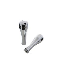 V-Twin 25-0234 6" Chrome Spy Glass Riser Set Chrome Harley & Custom bikes