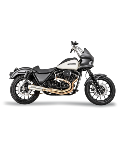 Bassani 2:1 Exhaust System with Super Biker Muffler 4 Harley 84-94 99-00 FXR
