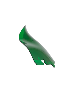 Klock Werks KOLOR FLARE Green 6.5" Windshield for Harley Batwing FLH Models 14-23