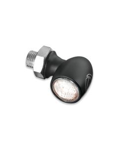 Kuryakyn 2525 Satin Black Kellermann Bullett Atto WL White LED Running Light