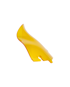 Klock Werks KOLOR FLARE Yellow 6.5" Windshield for Harley Batwing FLH Models 14-23