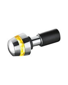 Kuryakyn Kellermann BL 2000 2558 Chrome Amber LED Bar End Turn Signal Harley & Metric