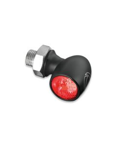 Kuryakyn Kellermann Atto Black Rear Red Running Turn Signal Brake Light Accents