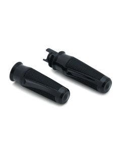 Kuryakyn 5767 Black Phantom Grips Indian Cruiser Aluminum 14-17