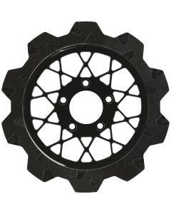 Lyndall Brakes Three-Piece Crown/Gemini Rear Rotor for Harley Touring 