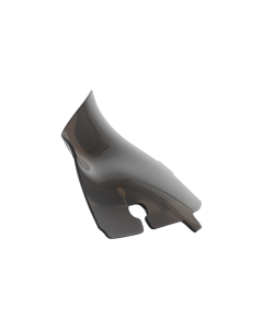 Klock Werks KOLOR FLARE Bronze 4" Windshield for Harley Batwing FLH Models 14-23