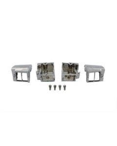 Handlebar Switch Housing Set Chrome Harley Softail Dyna Sportster 82-95 26-0548