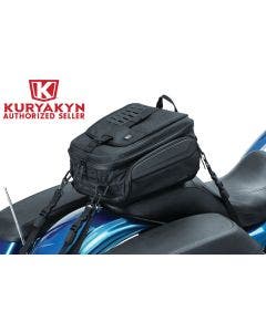 Kuryakyn 5256 Black Xkursion XB Ambassador Rear Passenger Seat Tail Bag (25 L)