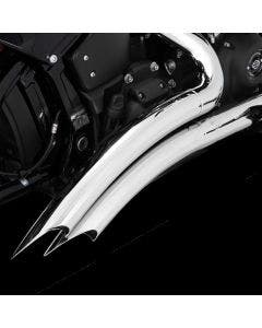 Vance & Hines 26377 49 State Chrome Big Radius Exhaust for Harley M8 Softail 18-22
