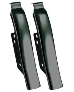 Mid USA 26313 V-Factor Black Steel Saddlebag Filler Panels 93-08 Harley Touring