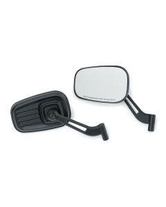 Kuryakyn 6655 Black Dillinger Mirrors 3.5" x 5.5" Harley Davidson Universal
