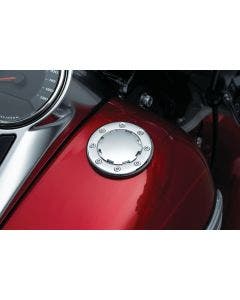 Kuryakyn 8310 Chrome Non Vented Flush Mount Gas Cap Screw Type Tanks 82-20