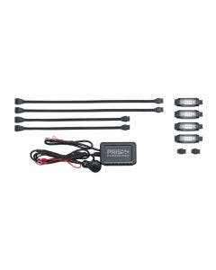 Kuryakyn 2800 Black Prism+ Core LED Kit w/ Bluetooth Controller Universal 12V