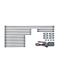 Kuryakyn 2801 Prism+ Impact LED Light Kit w/ Bluetooth Controller Universal 12V