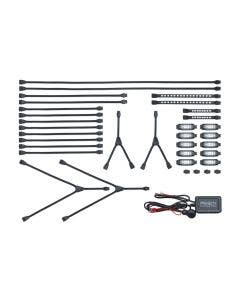 Kuryakyn 2803 Prism+ Pro LED Light Kit  w/ Bluetooth Controller Universal 12V