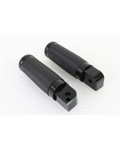 V-Twin 27-0489 Wyatt's 2018 Black Rear Footpeg Set Harley Softail M8 18-Up
