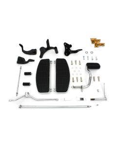 V-Twin 27-0920 Complete Floorboard Footboard Kit Floorboards Foot Boards Harley Dyna 96-05