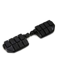 V-Twin Black Lions Paw Style Footpeg Set Male Mount Harley & Custom Chopper