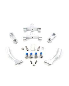 Adjustable 27-1522 Passenger Floorboard Mounting Brackets Set Harley Touring 93-18