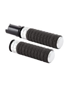 Arlen Ness SpeedLiner Chrome TBW Grips 4 Harley 23-24 Road/Street Glide