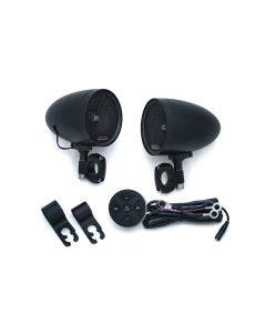 Kuryakyn RoadThunder Black Speaker Pods & Bluetooth® Audio Controller MTX 2713