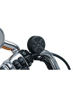 Kuryakyn RoadThunder Bluetooth Audio Controller by MTX, Satin Black