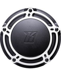 Kodlin K25410 Black NXL Derby Cover for Harley M8 Softail Models
