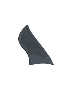 Klock Werks 13 1/2" Dark Smoke Pro Touring Flare Windshield 4 Harley 23-24 FLTR